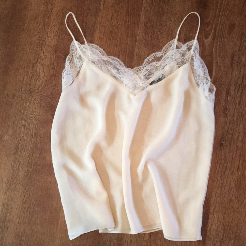 Zara Basic Lace Camisole